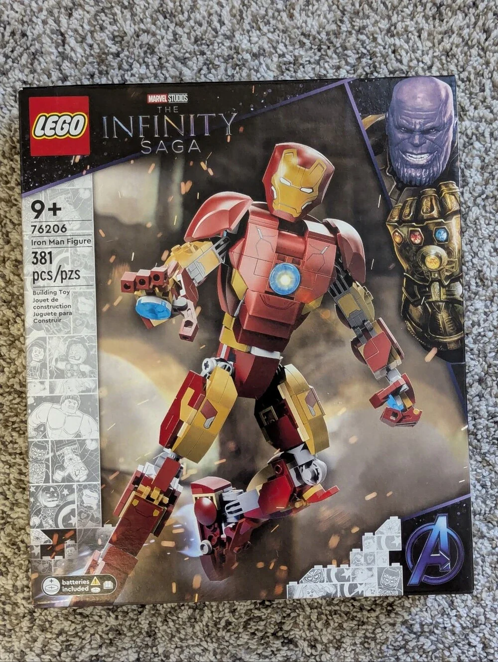 Lego Marvel(76206) Iron Man Figure